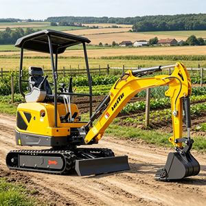 ENVÍO GRATUITO Miniexcavadora de 1.8 Toneladas con Certificación CE EPA para Bomba Hidráulica de Motor, Excavadora de Orugas, Máquina de Construcción Agrícola - Product Image 4