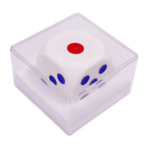 Mini haut-parleur Bluetooth en forme de dés |   Haut-parleur portable sans fil en forme de dés avec lumières RGB - Product Image 1