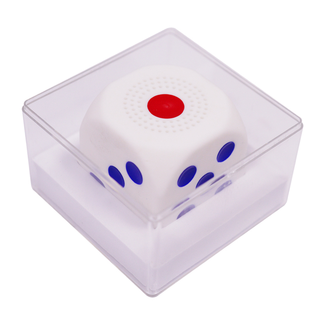 Mini Dice Shape Bluetooth Speaker | Portable Wireless Dice Speaker with RGB Lights