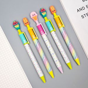 Stylo rétractable créatif, motif mignon en plastique, <span class=keywords><strong>petit</strong></span> ours, nouveau stylo gel <span class=keywords><strong>kawaii</strong></span> 0,5 mm pour papeterie - Product Image 1