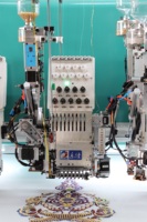 Machine à broder à paillettes tajima, perles multi-têtes/séparées/appareil informatisé