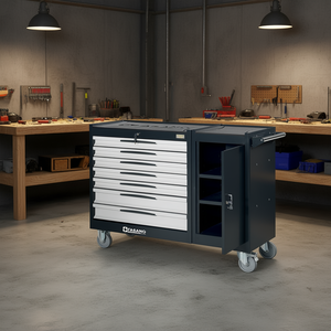 Fasano Tool Cabinet 7 <b>Drawer</b> Rolling With Door Storage For <b>Workshop</b> Use - Product Image 3