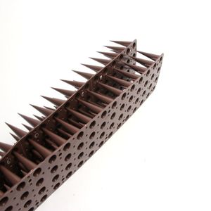 Pigeon & Cat Repellent Spikes, Flexible <b>Plastic</b> Bird Control Spikes for Building - Product Image 2