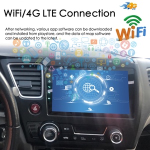 Autoradio Android 13 avec commande vocale IA, 8 Go + 128 Go, CarPlay sans fil, pour Honda Civic 9 2013-2016 ÉDITION US, lecteur multimédia vidéo - Product Image 3