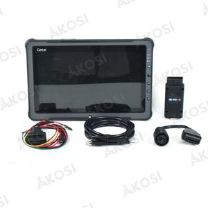 Scanner OBD2 robuste pour machines FAW avec contrôle ABS + tablette Getac F110 pour diagnostic industriel et de construction de systèmes de transmission - Product Image 6