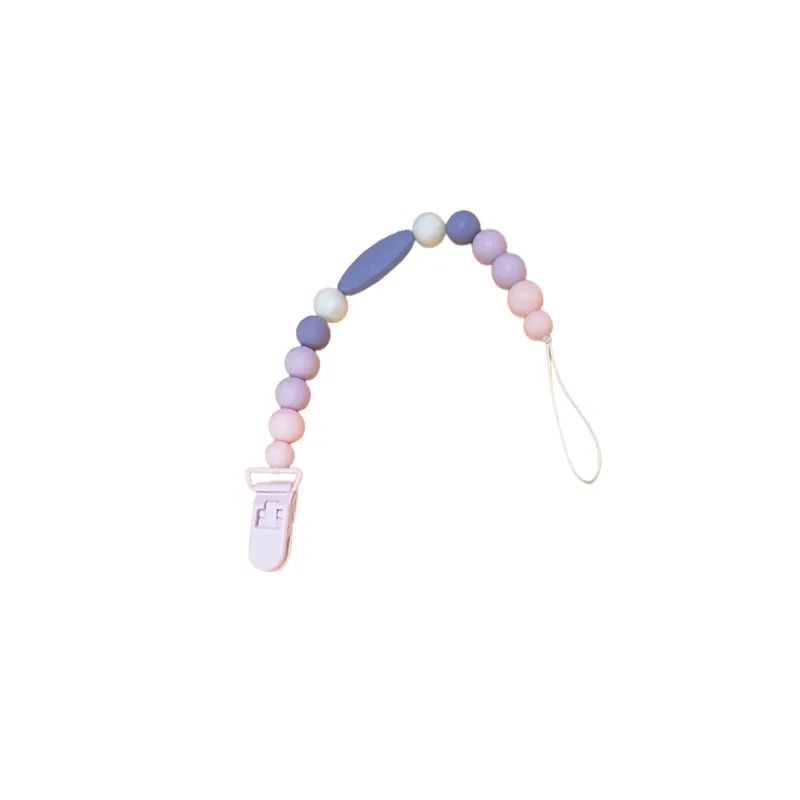 Leafree Bpa Gratis Siliconen Baby Kralen Armband Bijtring Baby Kauw Kralen Tandjes Ketting Met Clips Verschillende Vorm Baby Bijtring