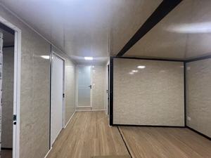 Nhà Máy bán hàng trực tiếp 40ft nối dài có thể gập lại prefab <span class=keywords><strong>container</strong></span> nhà vận chuyển <span class=keywords><strong>container</strong></span> gấp sống cabin cho biệt thự hoặc khách sạn - Product Image 4