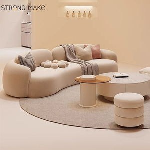 Nordic <span class=keywords><strong>Sofa</strong></span> <span class=keywords><strong>3</strong></span> tempat duduk, <span class=keywords><strong>Sofa</strong></span> ruang tamu Modernos furnitur ruang duduk mewah minimalis <span class=keywords><strong>Sofa</strong></span> melengkung untuk rumah - Product Image 4