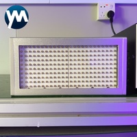 Lámpara de Curado UV LED de 600W Personalizada de Fábrica, 395nm, Alta Potencia, Refrigeración por Aire, para Impresión UV, Pegamento y Recubrimiento de Madera