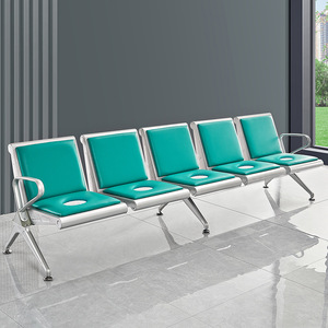 Silla de espera para hospital Tsuneyuki S203, fila de sillas con pasamanos para uso de pacientes en clínicas - Product Image 3