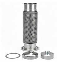 Tuyau flexible d'échappement en acier inoxydable robuste OE A04-25023-016 Neuf pour réparation moteur Columbia 112/120 2007-2010
