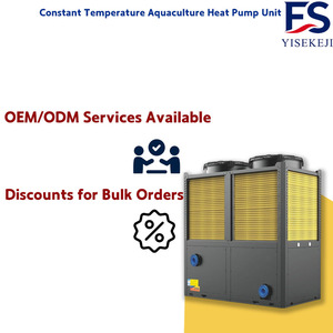 Pompe à chaleur air-eau OEM/ODM robuste 380V 150kW en acier inoxydable R-410A pour l'aquaculture et les fermes piscicoles intérieures - Product Image 3