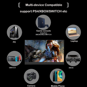 Pantalla Portátil Personalizada de 15.4 Pulgadas con Pantalla Táctil IPS HD de 1280*800, Admite Entrada Mini HD, Tipo-C, USB y Batería - Product Image 4