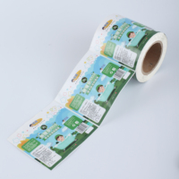 Étiquettes adhésives en vinyle liquide à base de plantes Houttuynia de la marque Jingchen, motif enfantin de dessin animé, pour téléphone portable et écouteurs
