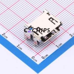 <b>HDMI</b>-215 <b>HDMI</b> Connector SMD Connector ( Connector Type: <b>HDMI</b>-A )( Gender: <b>Female</b> )( Total Number of PINs: 19P ) - Product Image 1