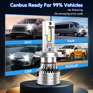Factory Direct Sales 110W 30000LM 6000K-6500K H1 H7 <strong>H11</strong> H4 Fan Cooling Canbus Auto Car LED Headlight Bulb 9005 9006 9012 - Product Image 5