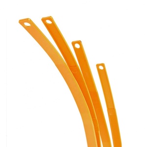 Correa Táctica de Plástico Tipo Brida para Cables, Esposas, Cinturón Decorativo CS Sport, Equipo Deportivo TMC, Brida Desechable Amarilla y Negra (1 juego/3 piezas) - Product Image 3