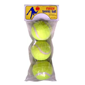 Promosyon özel logo toptan ucuz fiyat köpek pet kriket tenis topu hediyeler için