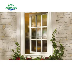 Cadre de fenêtre extérieur en aluminium à double vitrage 2023 meilleur prix/fenêtres commerciales