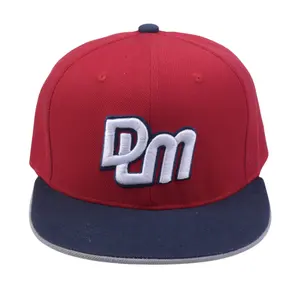 Neue Direktlieferung individuelle Snapback-Hüte Kappe hochwertige 5-Panel individuelle Snapback-Kappe