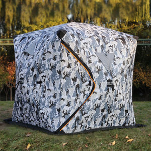 Vente flash : <span class=keywords><strong>Tente</strong></span> <span class=keywords><strong>de</strong></span> camping portable 240 x 240 cm, double couche, pour l'hiver et la pêche sur glace - Product Image 2
