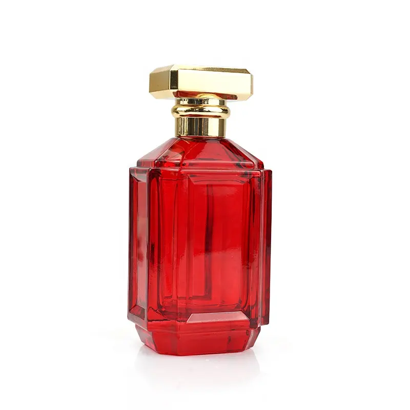 Botol parfum wangi, botol kaca parfum warna kustom 100ml kualitas tinggi