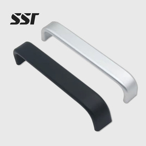 Aluminum Alloy Sliding U-Shaped Cabinet Cupboard Door Handle Matte Kitchen Drawer Pull Handles for Furniture - Product Image 1