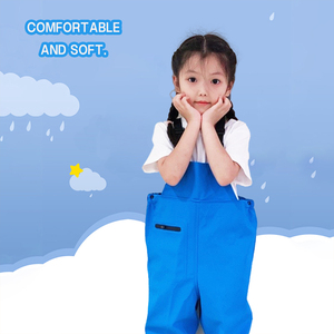 TOPIND <span class=keywords><strong>cuissardes</strong></span> de pêche imperméables en PVC pour enfants avec bottes <span class=keywords><strong>cuissardes</strong></span> de poitrine pour enfants - Product Image 6