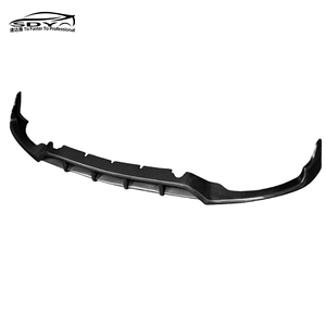 X253 GLC63 fibre de carbone TOPCAR Style lèvre avant lèvre de pare-chocs avant pour <span class=keywords><strong>Mercedes</strong></span> benz X253 GLC63 S <span class=keywords><strong>AMG</strong></span> 2020-2022 - Product Image 4