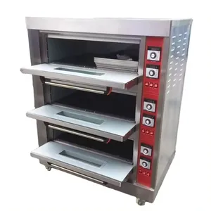 Horno de gran oferta de alta calidad, equipo para hornear de gran capacidad, pan, pastel, pollo horneado