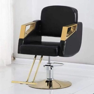 Fauteuil de Barbier Professionnel en Similicuir, Réglable en Hauteur avec Pompe Hydraulique et Base Ronde, Design Contemporain - Product Image 5