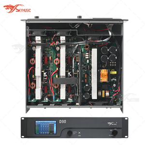 Amplificador de Potencia Digital de 4 Canales, Amplificador de Potencia de Audio Profesional para Escenario con DSP y Dante Integrados - Product Image 1