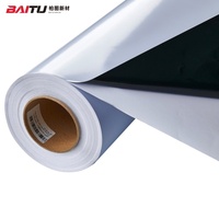 Autocollant en vinyle transparent brillant auto-adhésif, épaisseur personnalisée, grand format, marketing de marque personnalisé, utilisation industrielle, UV