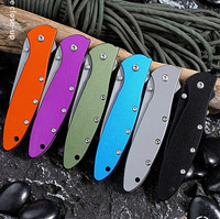 Couteau pliant LEEK 1660, vente en gros, manche en aluminium, couteau pliant tactique, couteau de survie EDC pour les chasseurs