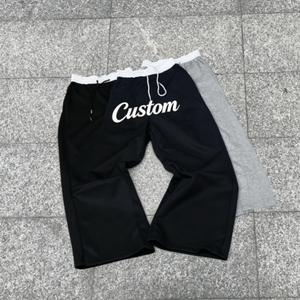 Custom Sweatpants Men's Jogger <b>Pants</b> Drawstring Elastic Waist Casual <b>Track</b> <b>Pants</b> <b>Straight</b>-<b>leg</b> Embroidered <b>Pants</b> - Product Image 3
