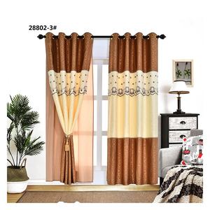 Sang Trọng Châu Âu Mỹ Blackout Jacquard Rèm Cửa Với 84 Inch Loại Trung Quốc Chịu Nhiệt Doanh Nhà Màn - Product Image 1