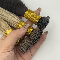 Extensiones de Cabello Humano con Queratina India Pre-Adheridas, Doble Trama, Planas/Punta K, Superventas 2026