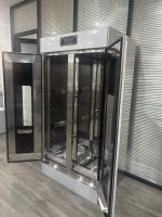 Armoire de fermentation électrique professionnelle de luxe à double porte, 32 bacs, en acier inoxydable de haute qualité, pour restaurant