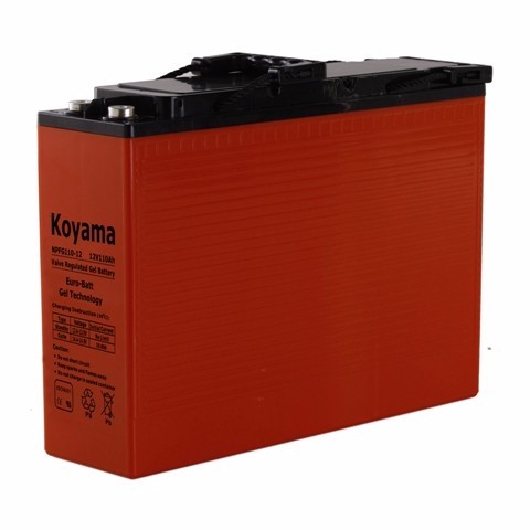 Front Terminal 12V 100AH-110AH VRLA Telecom Battery Eurobat UPS OEM 200AH Lead Acid Battery Front Terminal Gel Battery