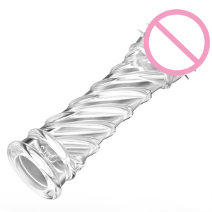Kristal prezervatif kol cilt renk erkekler titreşim silikon noktalı kristal prezervatif - Product Image 1