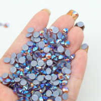XULIN 288 pièces/sac 1440 pièces/sac 14400 pièces/sac quantité personnalisée Tanzanite AB Flatback verre Hot Fix strass