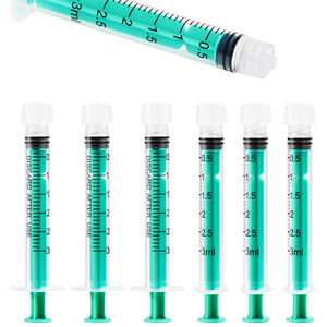 Ветеринарный одноразовый инсулиновый шприц с иглой, разные датчики и размеры, без латекса, 3 мл, доза для ветеринарии - Product Image 2