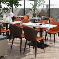 Tables et chaises de restaurant modernes en métal, tabourets de bar, ensembles de canapés luxueux, écologiques, durables, garantie 3 ans