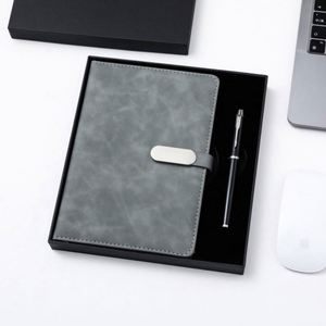 High Quality Custom A5 Daily Planner Agenda <b>Journal</b> with Pen Luxury Custom Packing in a Hiqh Quality Paper Box Notebook PU Cover - Product Image 5