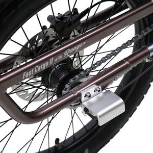 Vélo électrique cargo TXED 20 pouces en aluminium, moteur brushless 250W, batterie 36V 14.7Ah, frein hydraulique, vélo électrique de fret - Product Image 4