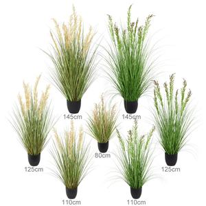 Bonsái de hierba de centeno artificial personalizable, planta falsa para decoración de escritorio del hogar, sin mantenimiento - Product Image 2