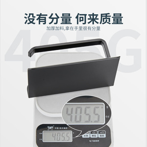 304 Stainless Steel Wall Mounted Toilet <b>Paper</b> Holder Rectangular Waterproof For Bathroom - Product Image 3