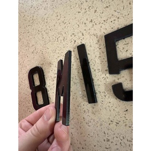 Numéros de plaque d'<span class=keywords><strong>immatriculation</strong></span> de <span class=keywords><strong>voiture</strong></span> en acrylique 3D pour plaque d'<span class=keywords><strong>immatriculation</strong></span> de véhicule - Product Image 3