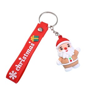 <span class=keywords><strong>PVC</strong></span> phim hoạt hình Carabiner Keychain với in kỹ thuật số-không thấm nước & nhẹ giáng sinh & năm mới quà tặng cho ba lô phụ kiện - Product Image 5