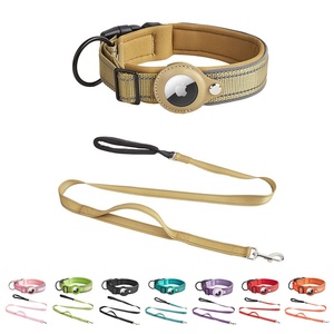Collier de suivi pour chien <span class=keywords><strong>Wanda</strong></span> personnalisé, confortable, style western, laisse réglable, en <span class=keywords><strong>nylon</strong></span> écologique, rubans solides, anti-perte - Product Image 2